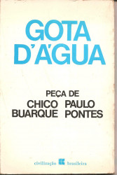 Capa de Gota d´água - C Buarque e P Pontes