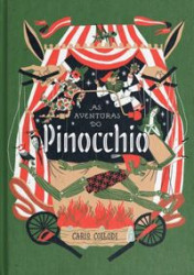 Capa de As aventuras do Pinocchio - Carlo Collodi