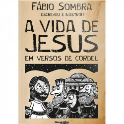 Capa de A vida de Jesus em versos de cordel - Fábio Sombra