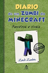 Capa de Diário de um zumbi do Minecraft 2 - Zack Zombie