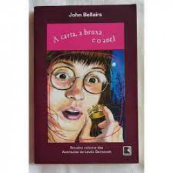 Capa de A carta, a bruxa e o anel - John Bellairs