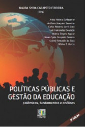 Capa de Políticas públicas e gestão da educação - Naura Syria Carapeto Ferreira; Anita Helena Schlesener