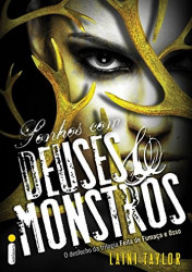 Capa de Sonhos com deuses e monstros - Laini Taylor