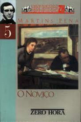 Capa de Martins Pena- O Noviço - Martins Pena