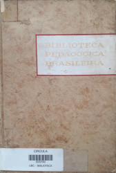 Capa de Biblioteca Pedagogica Brasileira - Theobaldo Miranda Santos