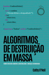 Capa de Algoritmos de destruição em massa - Carthy ONeil