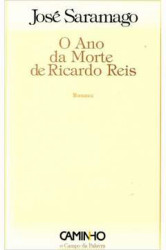 Capa de O ano da morte de Ricardo Reis - José Saramago