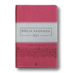 Capa de Bíblia Sagrada em letra gigante - 
