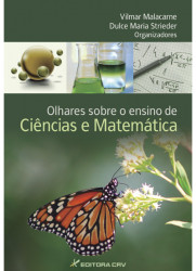 Capa de Olhares sobre o ensino de Ciências e Matemática - Vilmar Malacarne, Dulce Maria Strieder