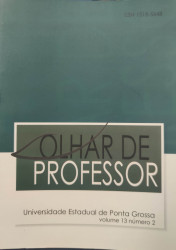 Capa de Olhar de Professor - 