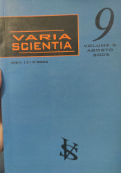Capa de Varia Scientia - 