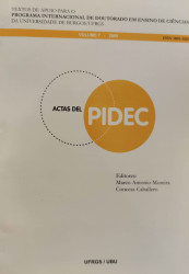 Capa de Actas del PIDEC volume 7 - 