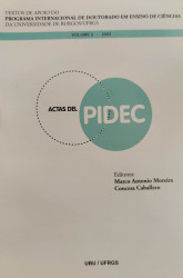 Capa de Actas del PIDEC volume 5 - 