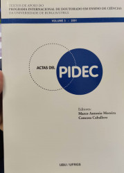 Capa de Actas del PIDEC volume 3 - 
