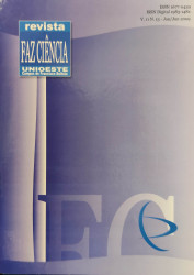Capa de Revista Faz Ciência - 