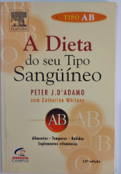 Capa de A dieta do seu Tipo Sanguíneo - Tipo AB - Peter J. Dadamo e Catherine Whitney