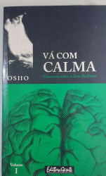 Capa de Vá com Calma - Osho