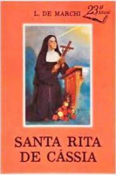 Capa de Santa Rita de Cássia - Mons. Luiz de Marchi