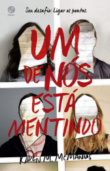 Capa de Um de nós está Mentindo - Karen M. McManias