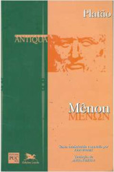 Capa de Mênon - Platão; John Burnet