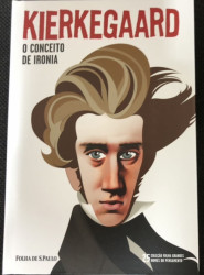 Capa de O Conceito de Ironia - Soren Kierkegaard