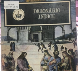 Capa de Dicionário Índice - 