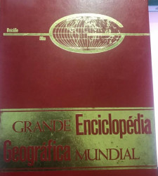 Capa de Grande Enciclopédia Geográfica Mundial volume 4 - 