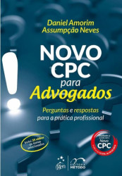 Capa de Novo CPC para advogados - Daniel Amorim Assumpção Neves