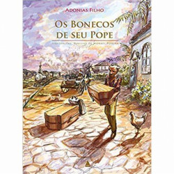 Capa de Os bonecos de seu pope - Adonias Filho