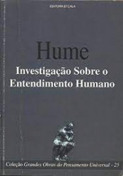 Capa de Investigação sobre o entendimento humano - David Hume