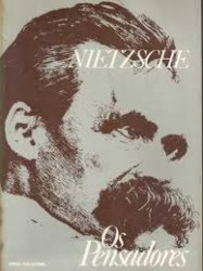 Capa de Nietzsche - Seleção de textos de Gérard Lebrun