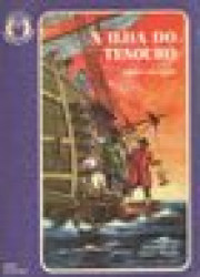 Capa de A ilha do tesouro - Robert L. Stevenson; Aguiar Macedo (adapt.)