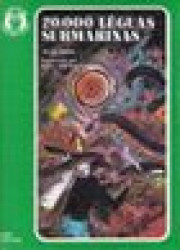 Capa de 20.000 léguas submarinas - Júlio Verne; Paulo Mendes Campos