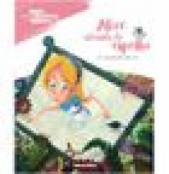 Capa de Alice através do espelho e o que ela encontrou lá - Isabel Lopes Coelho; Lewis Carroll