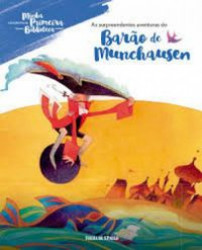 Capa de As surpreendentes aventuras do Barão de Munchausen - Isabel Lopes Coelho; Rudolf Erich Raspe