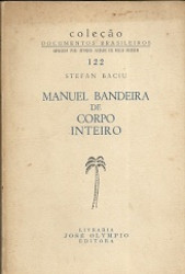 Capa de Manuel Bandeira de corpo inteiro - Stefan Baciu