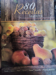 Capa de 80 Receitas Saudáveis - Pr.Gustavo de Sá