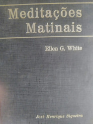 Capa de Meditações matinais - Ellen G. White