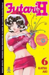 Capa de Futari H volume 06 - Katsu Aki