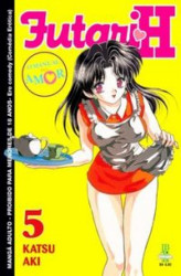 Capa de Futari H volume 05 - Katsu Aki