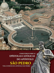 Capa de Comentários sobre as epístolas católicas do apóstolo São Pedro - Ruy Carlos de Camargo Vieira