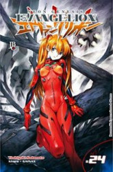 Capa de Neon Genesis Evangelion volume 24 - Yoshiyuki Sadamoto; Khara; Gainax