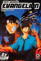 Capa de Neon Genesis Evangelion volume 13 - Yoshiyuki Sadamoto; Gainax