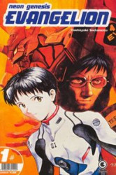 Capa de Neon Genesis Evangelion volume 1 - Yoshiyuki Sadamoto; Gainax