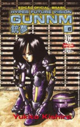 Capa de Hyper Future Vision Gunnm volume 6 - Yukito Kishiro