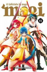 Capa de Magi - O Labirinto da Magia - Shinobu Ohtaka