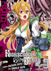 Capa de High school of the dead volume 7 - Daisuke Sato