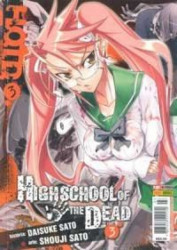 Capa de High school of the dead volume 3 - Daisuke Sato