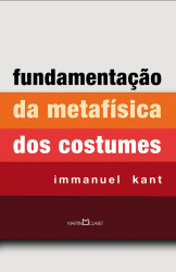 Capa de Fundamentação da metafísica dos costumes - Immanuel Kant