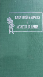 Capa de Emília no País da Gramática e Aritmética da Emília - Monteiro Lobato